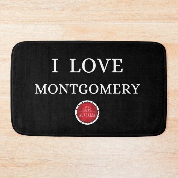 Item preview, I LOVE MONTGOMERY | Alabam county United state of america designed and sold by Gatsbird Design.