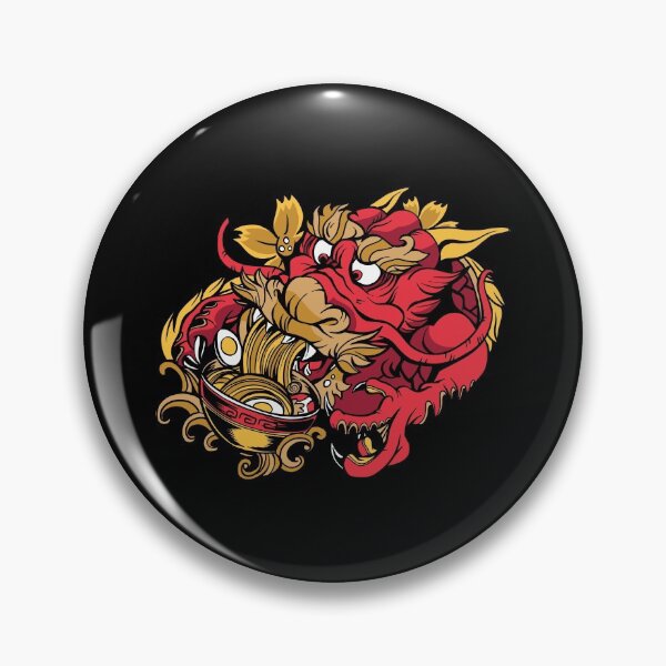 Artikelvorschau, Drachen essen Ramen entworfen und verkauft von OnepixArt.