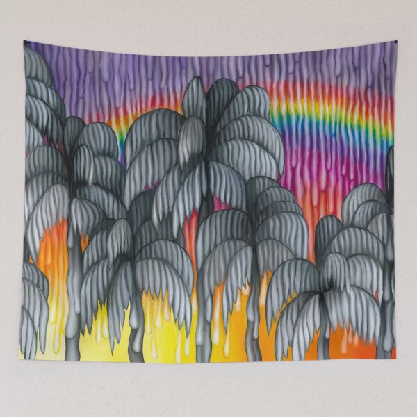 Item preview, Dripping Rainbow Palms designed and sold by thaddeus-art.