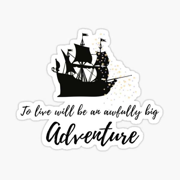 Item preview, To Live Will Be An Awfully Big Adventure Magic Ship designed and sold by bittes.