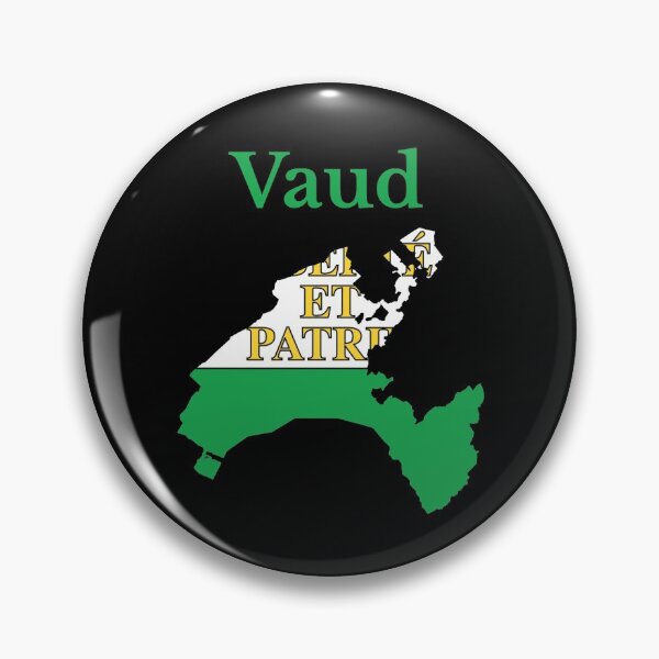 Item preview, Vaud Canton Map Flag, Switzerland designed and sold by marosharaf.