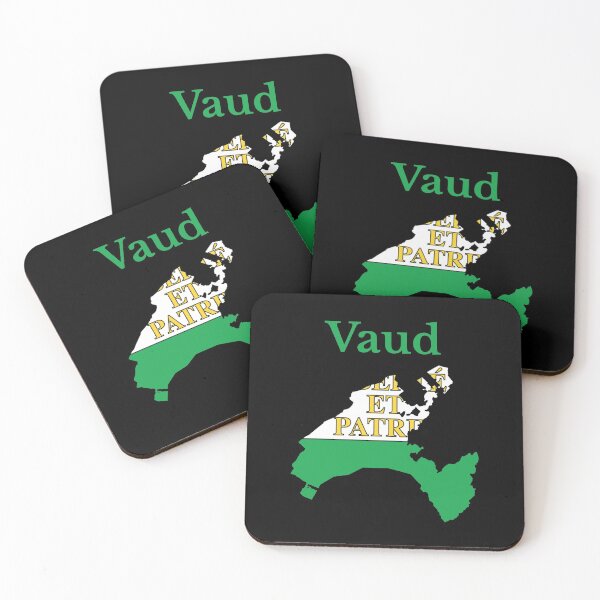 Item preview, Vaud Canton Map Flag, Switzerland designed and sold by marosharaf.