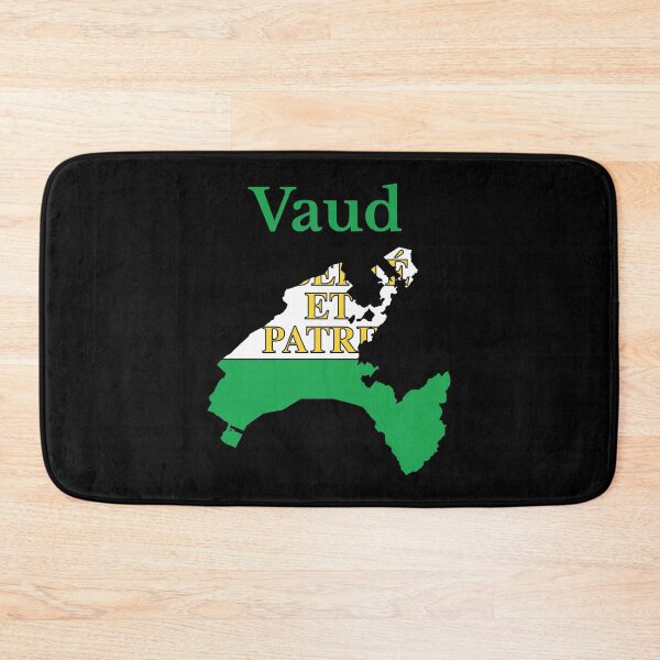 Item preview, Vaud Canton Map Flag, Switzerland designed and sold by marosharaf.