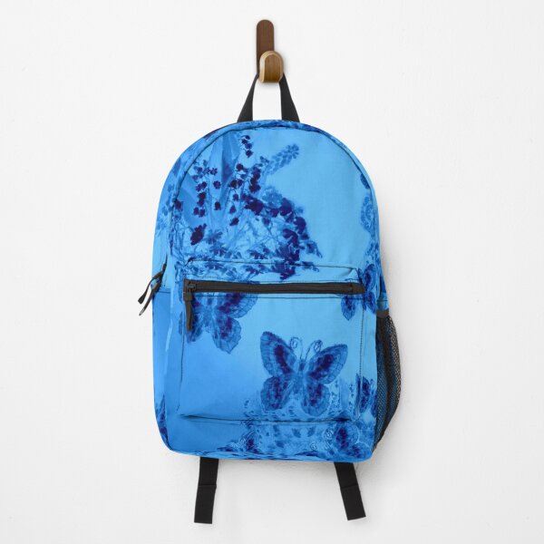 Artikelvorschau, Royal Blue Butterflies and Floral entworfen und verkauft von Sharon Schwalbe.