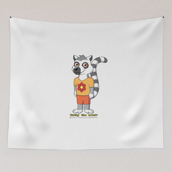 Item preview, Lucky the Lemur designed and sold by StoryTimeStuff.