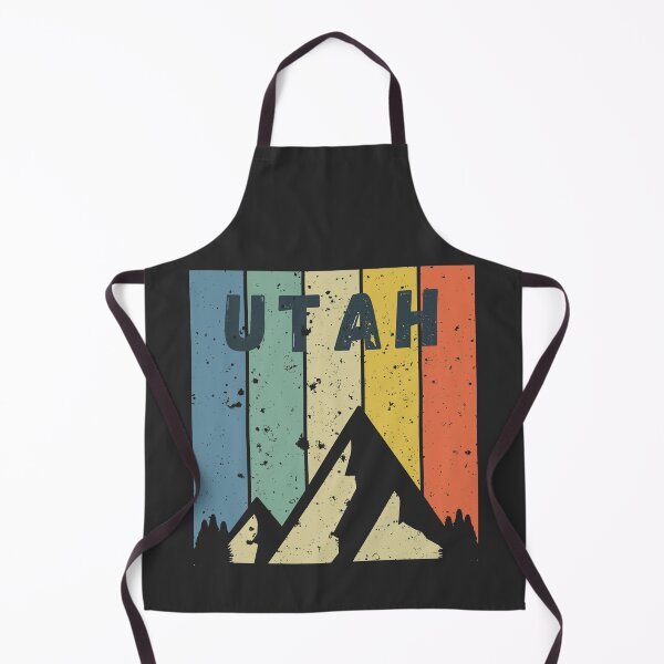 Item preview, Utah Vintage Mountains Trail Retro Hiking designed and sold by 74ninetees.