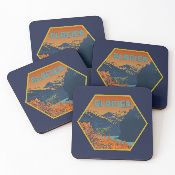 Item preview, Glacier WPA Style Logo designed and sold by spatiumnatura.