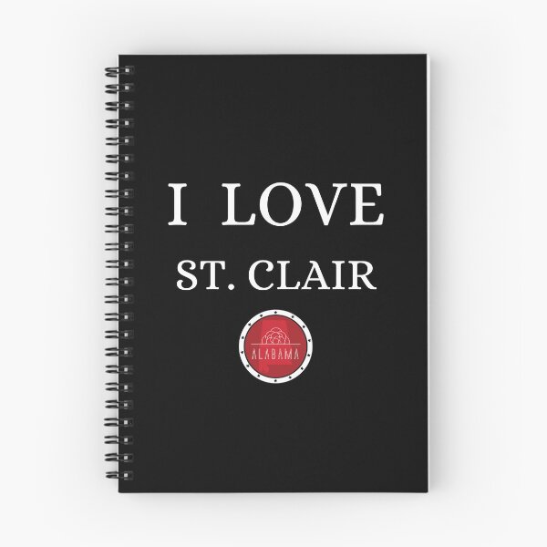 Item preview, I LOVE ST. CLEAR | Alabam county United state of america designed and sold by Gatsbird Design.