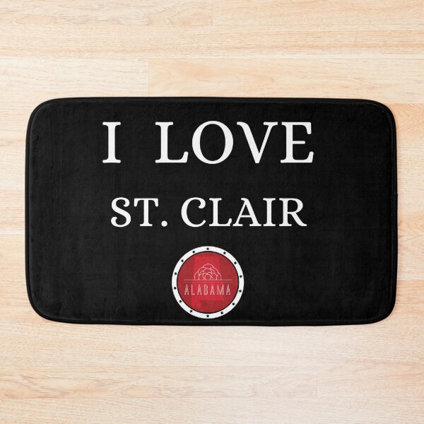 Item preview, I LOVE ST. CLEAR | Alabam county United state of america designed and sold by Gatsbird Design.