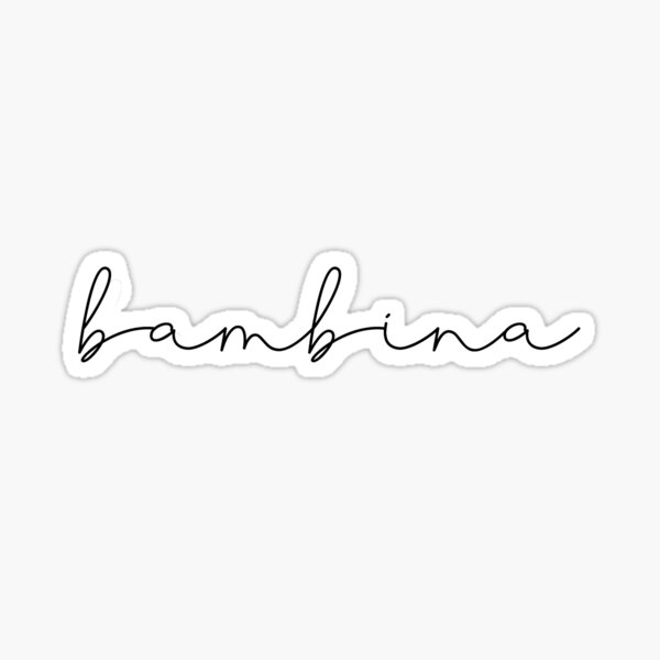 Bambina Sticker – LINE stickers