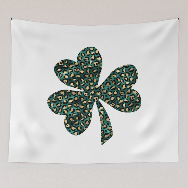 Item preview, Leopard shamrock designed and sold by ToniaKroeger.