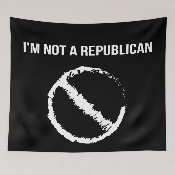 Item preview, i'm not a republican designed and sold by Shirt  Paradise Art ⭐⭐⭐⭐⭐.