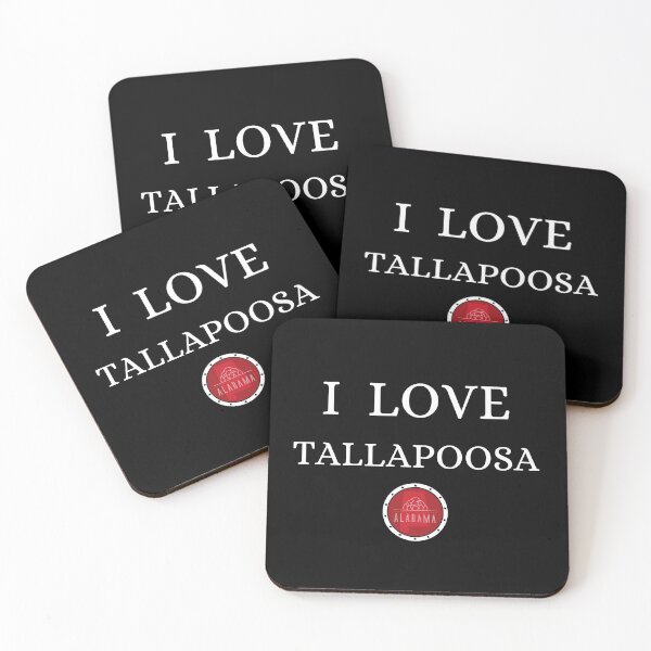 Item preview, I LOVE TALLAPOOSA | Alabam county United state of america designed and sold by Gatsbird Design.