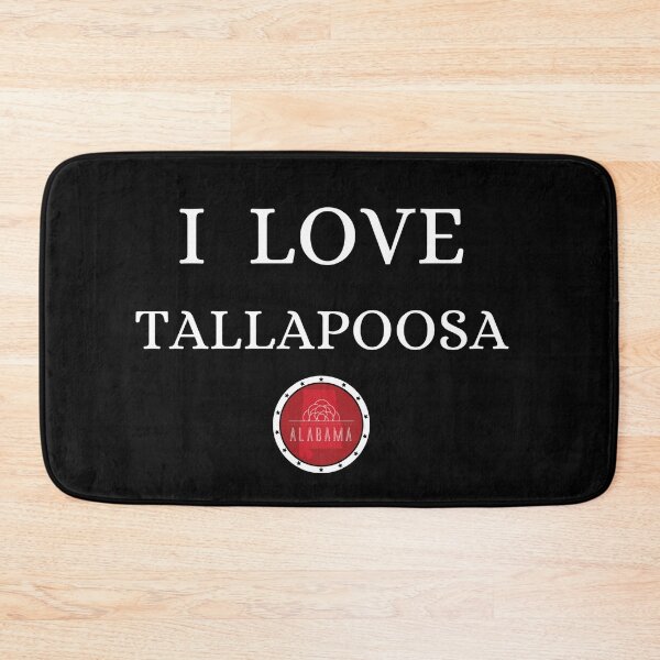 Item preview, I LOVE TALLAPOOSA | Alabam county United state of america designed and sold by Gatsbird Design.