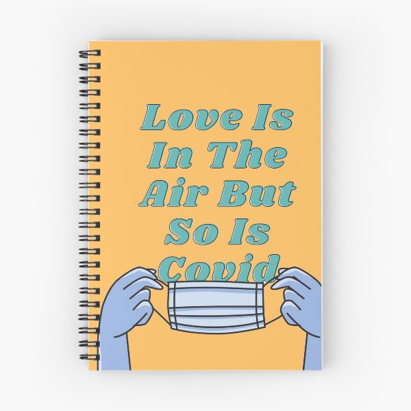 Item preview, Love Is In The Air But So Is Covid designed and sold by Makha.