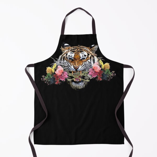 Item preview, Vicious Tiger with Flowers designed and sold by faithkathleen.
