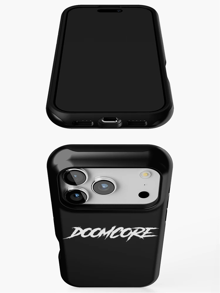Thumbnail 3 of 4, iPhone Case, Doomcore designed and sold by Express YRSLF.