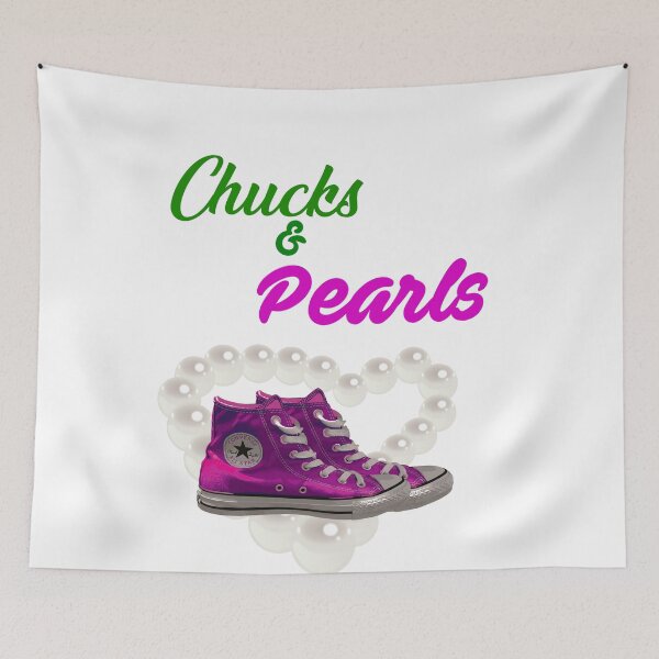 Item preview, Chucks and Pearls Design designed and sold by Rell1970.