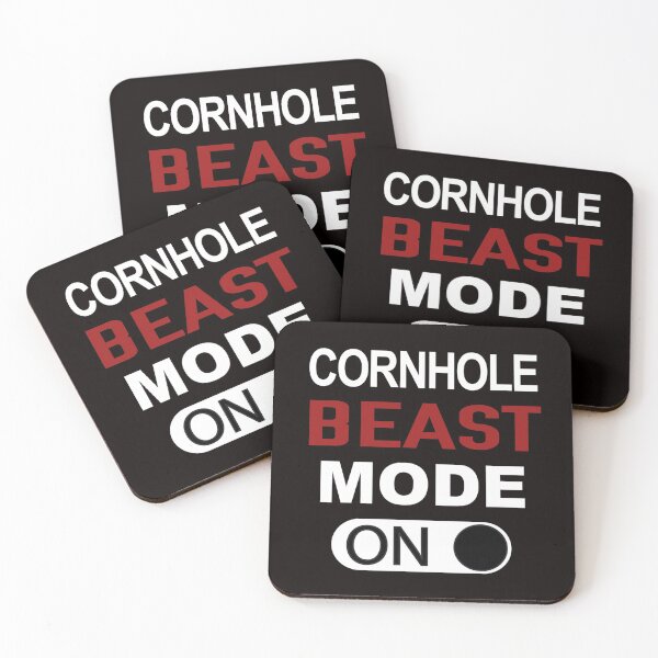 Item preview, Cornhole Beast Mode On, Funny Cornhole Design, Cornhole Quote  designed and sold by Aerial Addicts.