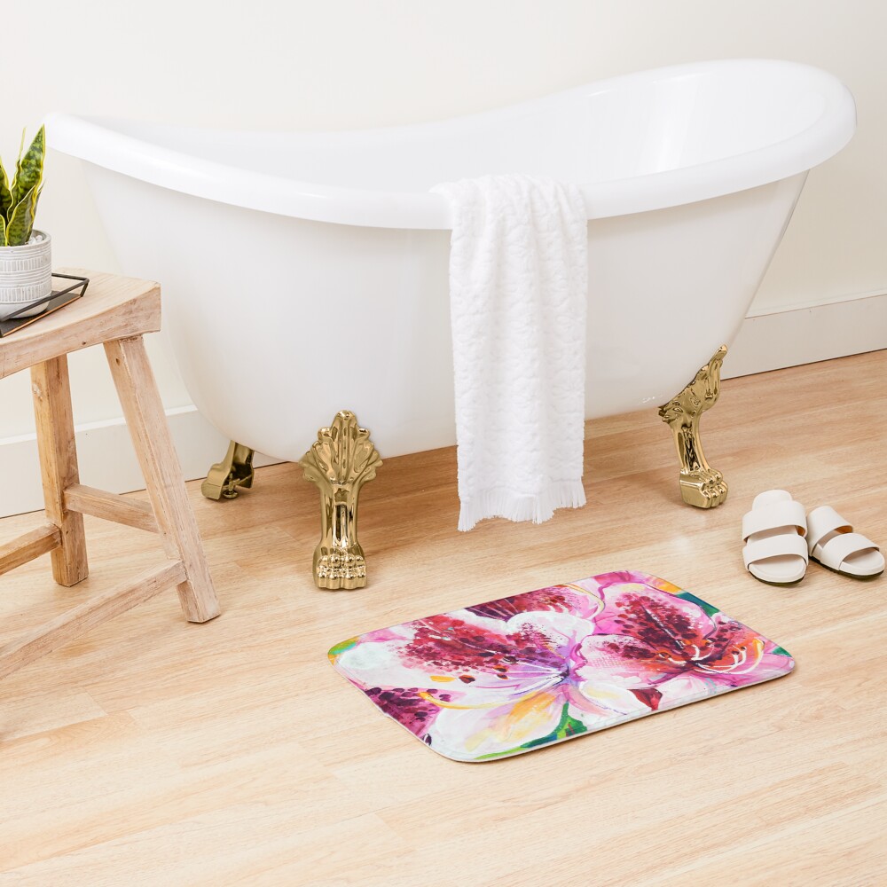 Item preview, Bath Mat designed and sold by TooMuchColor.