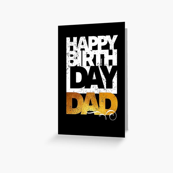 Artikel-Vorschau von Alles Gute zum Geburtstag Papa - Grußkarte, designt und verkauft von Inc-Solutions.