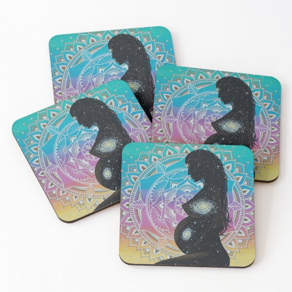 Item preview, Pregnant Star Goddess designed and sold by Francesca Love Artist.