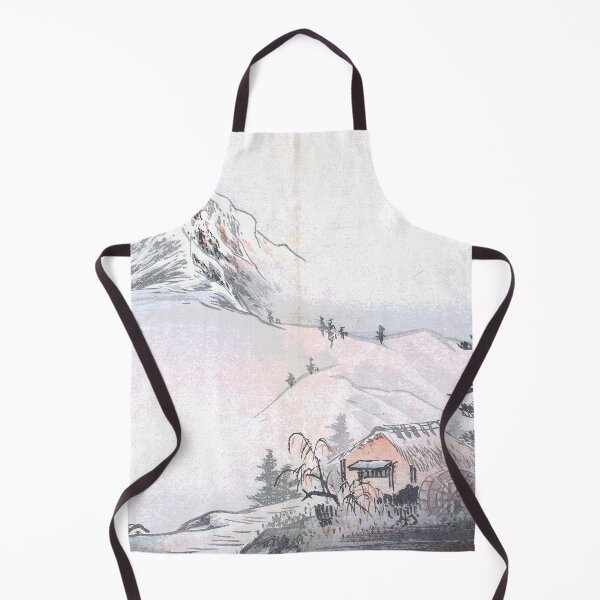 Item preview, Japanese Vintage Landscape Snowy Mountians designed and sold by Rantan1618.