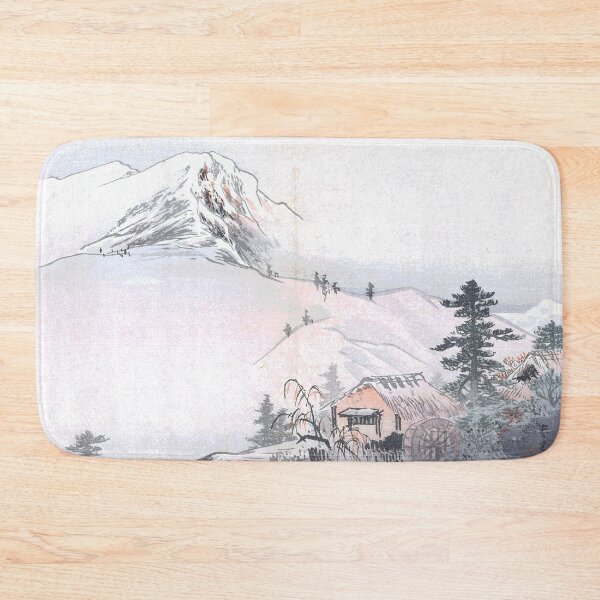 Item preview, Japanese Vintage Landscape Snowy Mountians designed and sold by Rantan1618.