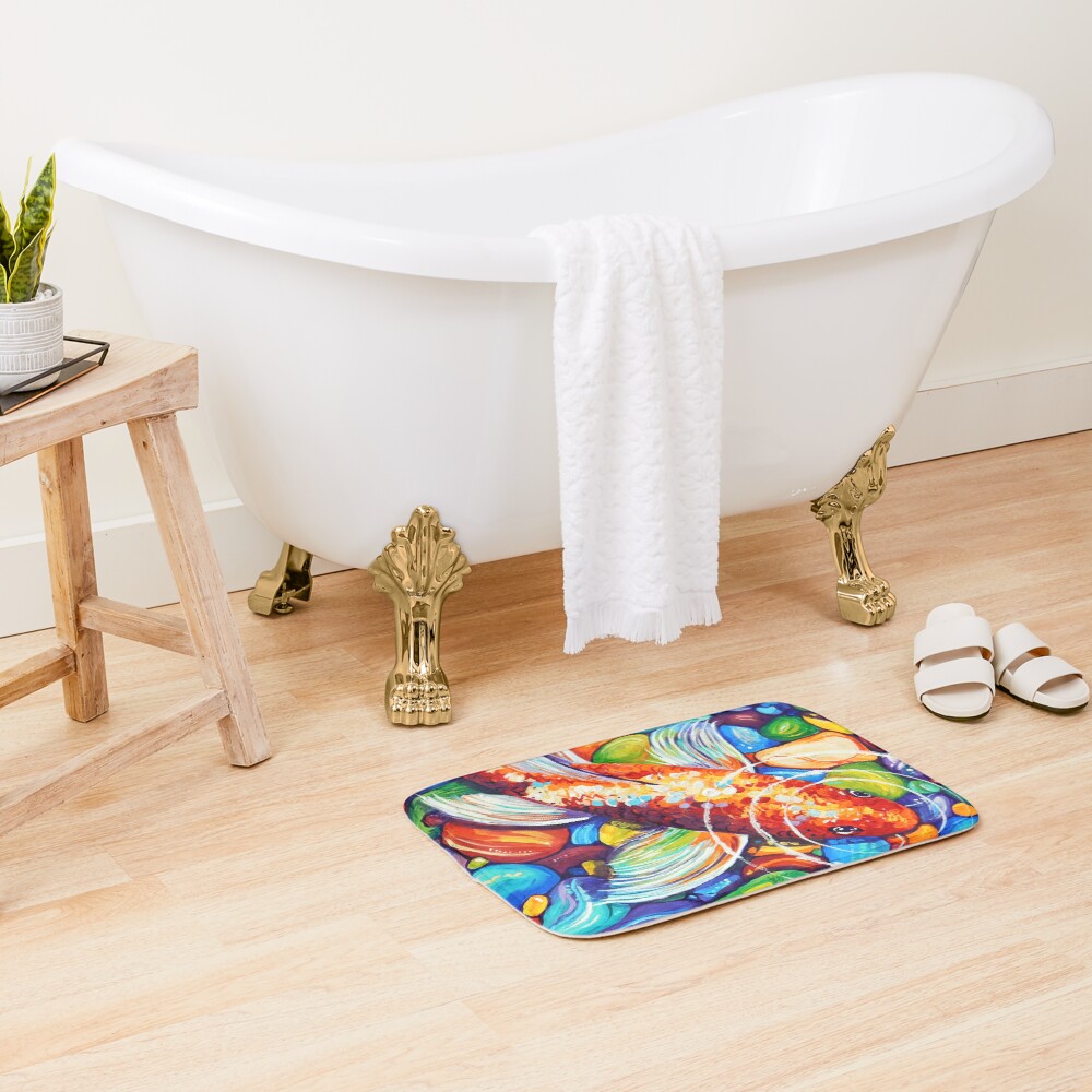 Item preview, Bath Mat designed and sold by TooMuchColor.