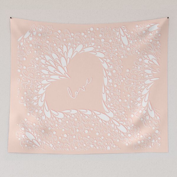 Item preview, Cute Blossoming Heart designed and sold by kallyfactory.