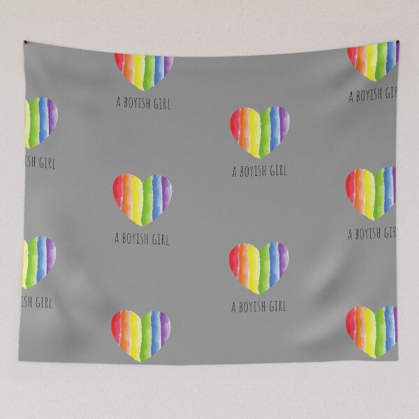 Item preview, Rainbow Heart LGBTQ designed and sold by SportyDogShop.