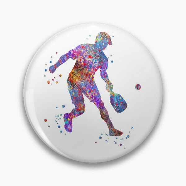 Item preview, Pickleball player designed and sold by Rosaliartbook.