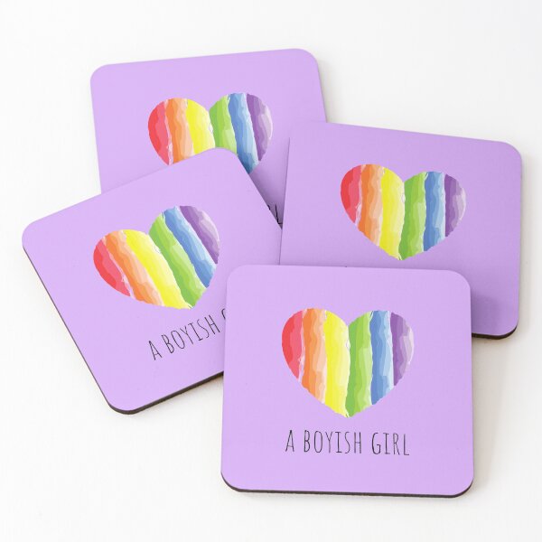 Item preview, Rainbow Heart LGBTQ designed and sold by SportyDogShop.