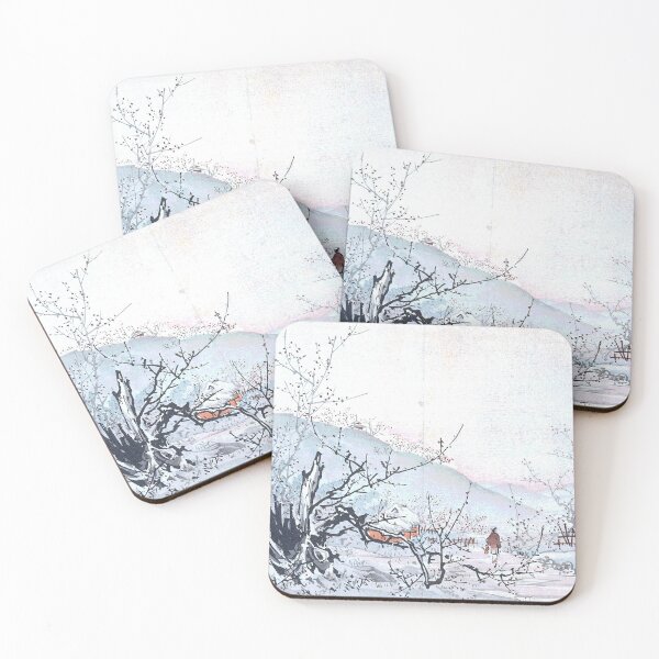 Item preview, Japanese Vintage Landscape Snowy Trees  designed and sold by Rantan1618.
