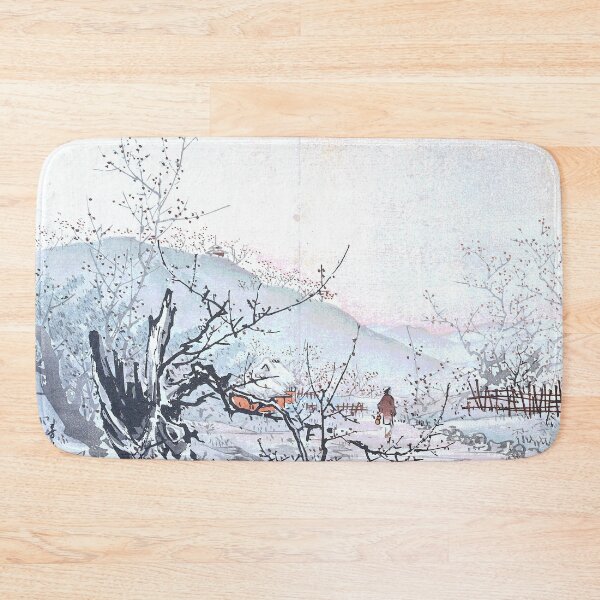 Item preview, Japanese Vintage Landscape Snowy Trees  designed and sold by Rantan1618.