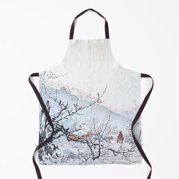 Item preview, Japanese Vintage Landscape Snowy Trees  designed and sold by Rantan1618.