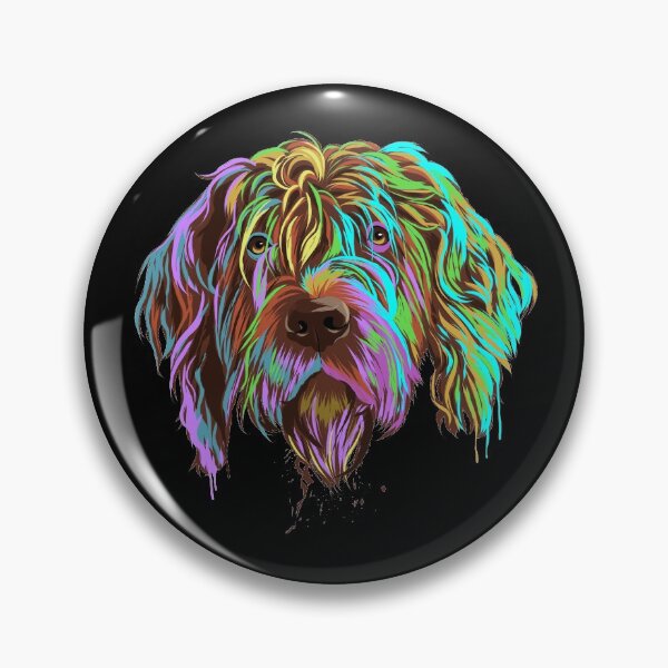 Item preview, Splash Wirehaired Pointing Griffon Dog  designed and sold by alwe-designs.