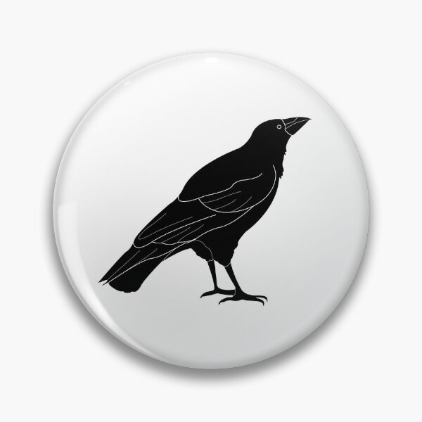 Item preview, minimalist crow  designed and sold by diceboy.