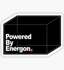 Powered By Energon Sticker