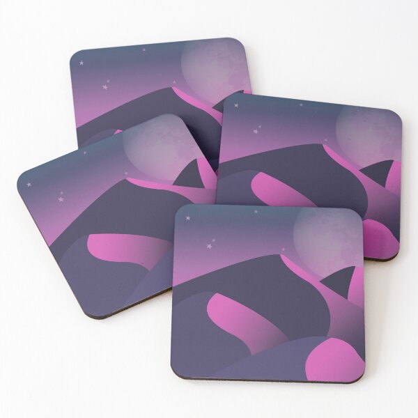 Item preview, Magical Purple Dunes  designed and sold by Artemixtravel.