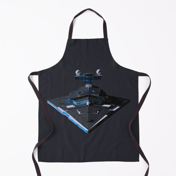 Item preview, Cool Blue Black Sci fi fantasy spaceship designed and sold by theinkypensieve.