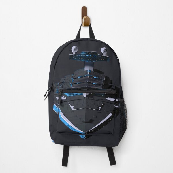 Item preview, Cool Blue Black Sci fi fantasy spaceship designed and sold by theinkypensieve.
