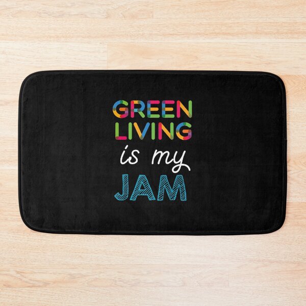 Item preview, Green Living is my Jam. Funny Green Living Design designed and sold by Custom365.