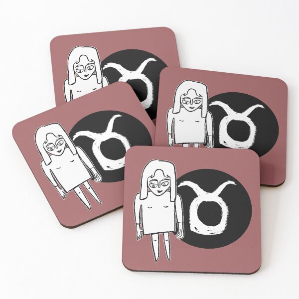 Item preview, Taurus Zodiac Woman, Taurus Girl, Taurus star sign designed and sold by badlydrawnbabe.