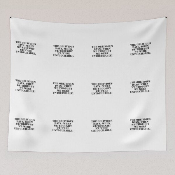 Item preview, The oblivious days. Simple design. designed and sold by Andrew Hopgood.