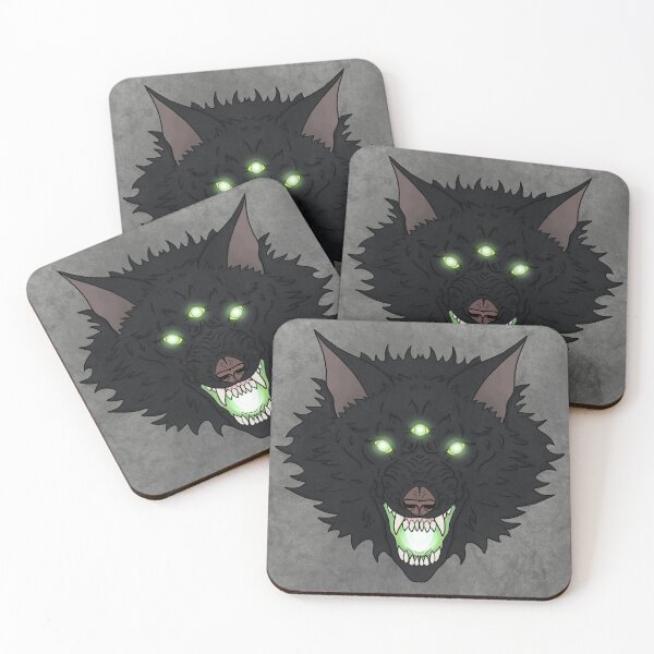 Item preview, 3 Eyed Wolf designed and sold by Bansheebones666.