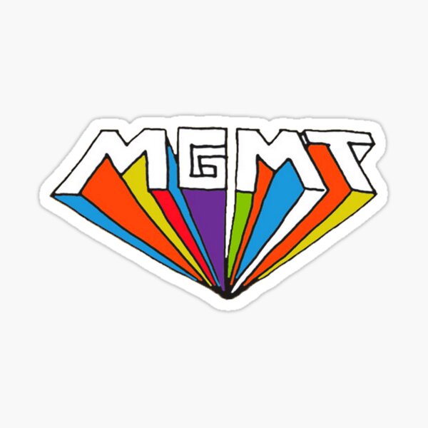 MGMT logo Sticker