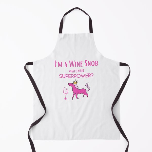 Item preview, Superpower;  Wine Snob designed and sold by Lowdown Designs.