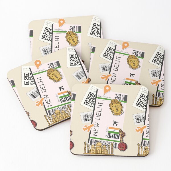 Item preview,  Boarding pass New Delhi designed and sold by Freeshstyle.