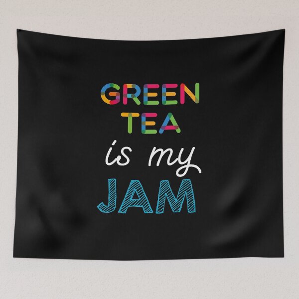Item preview, Green Tea is my Jam. Funny Green Tea Design designed and sold by Custom365.